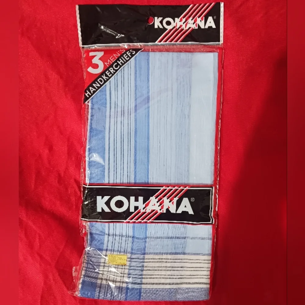 NEW Kohana 3 Men handkerchiefs - Picture 2 of 4